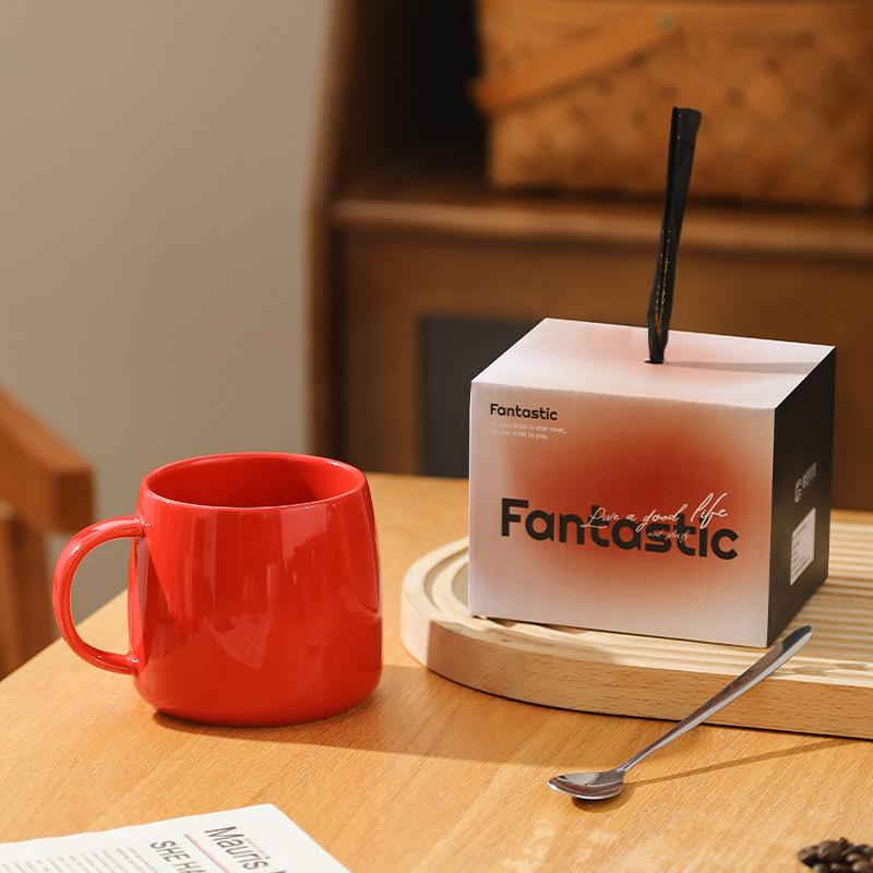 Fantesi Ceramic Mug Gift Box High Precision Water Cup Coffee Cup Gift Festival Event Souvenir