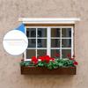 Window Door Wall Canop No Bracket Window Awning Canopy Transparent Invisible Rain Shelter Cover for Sun UV Rain Shelter