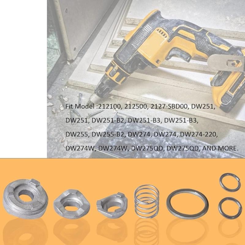 Odpowiedni zespół sprzęgła Łatwy montaż Zespół zamienny Część zamienna do narzędzi elektrycznych dla modeli DW274 DW276 DW274W