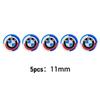 BAGH3 Car Sticker Car Key Shell Badge Sticker 3D Aluminum Auto Key Remote Fob Decals For BMW E46 E90 E60 F30 F10 E39 E36 F20 G30 G20 E