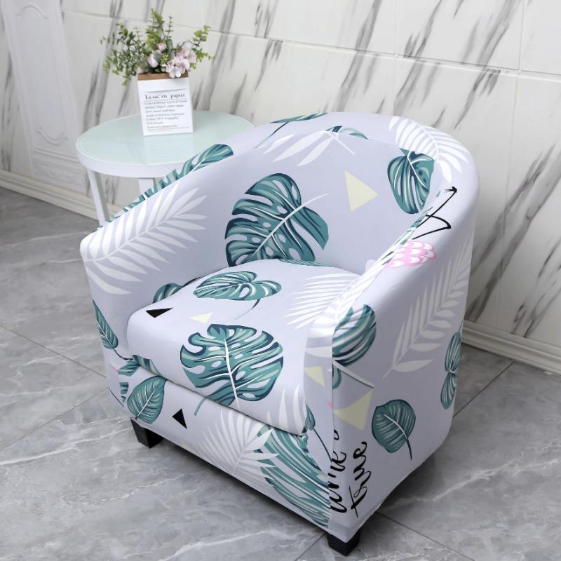 Armchairs Chair Covers Stretch Single Sofa Slipcover Sofa Couch Cover for Bar Counter with Seat Covers Funda De Sofá Individual
