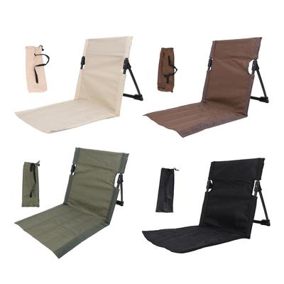 Camping Klappstuhl Leichter bequemer Lounge-Stuhl Einzel Lazy Chair mit Rückenlehne für Outdoor