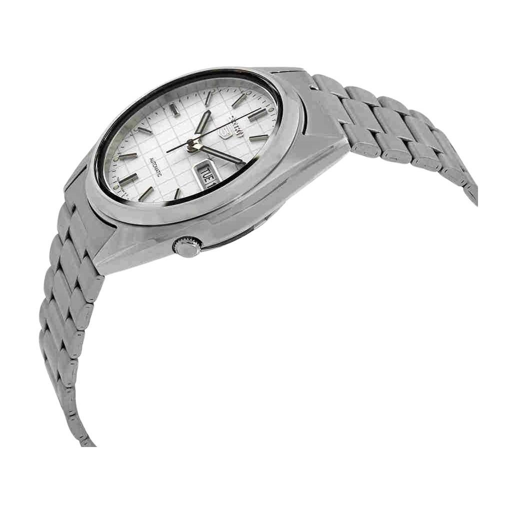 Refurbished Seiko 5 White Dial Automatic SNXF05K1 Men's Watch