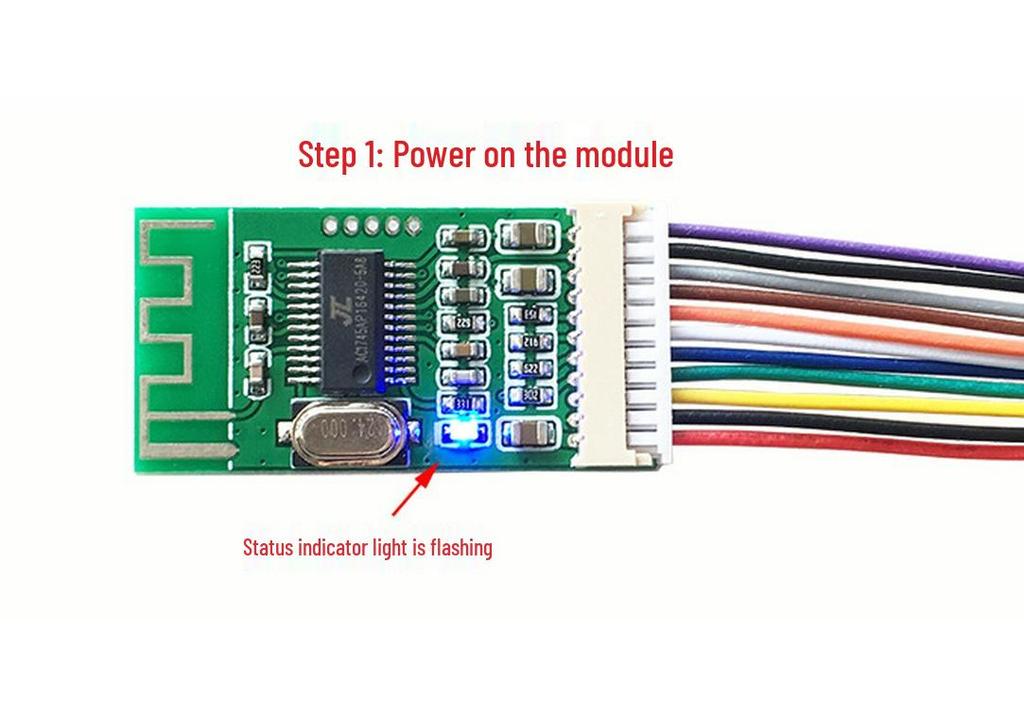 Bluetooth 5.0 Audio Receiver Module - Wireless Stereo High-Quality Output
