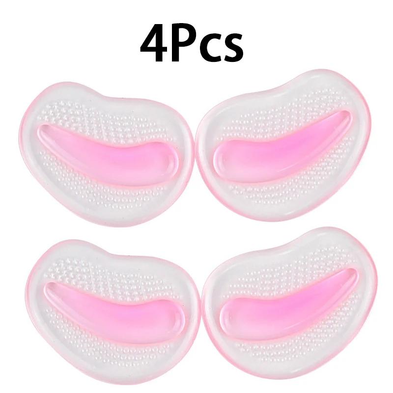 2Pcs/4Pcs High Heels Silicone GEL Invisible Forefoot Pads for Sandals Half Size Pads Non-slip Stickers Thickened Self-adhesive