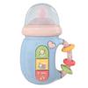Infant Bottle Shape Teether Toy Soothing Sounds and Lullaby Machine for Early Education