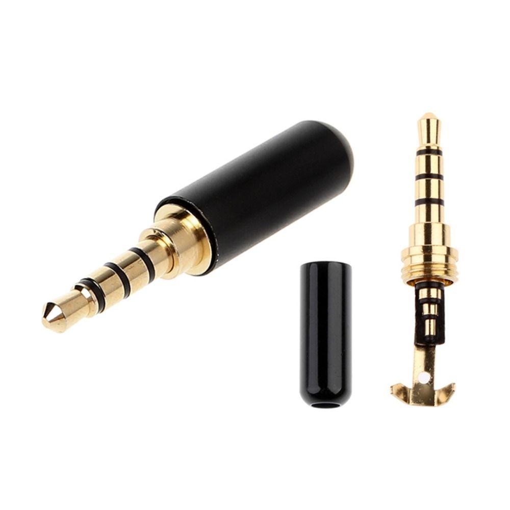 AUX Plug Welding Head 3.5 Jack Adapter Headphone Jack Plug 3.5mm Male Plug 3.5mm Audio Connector