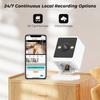 AIOOK TUYA APP HD 4K WIFI Camera Night Vision Indoor Surveillance Camera For Baby Monitor Pet Video Record Two Ways Audio Mini Security Camera