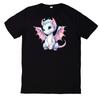T-Shirt Cute Baby Dragon Motif CottonWill Be Opened In a New Window or Tab