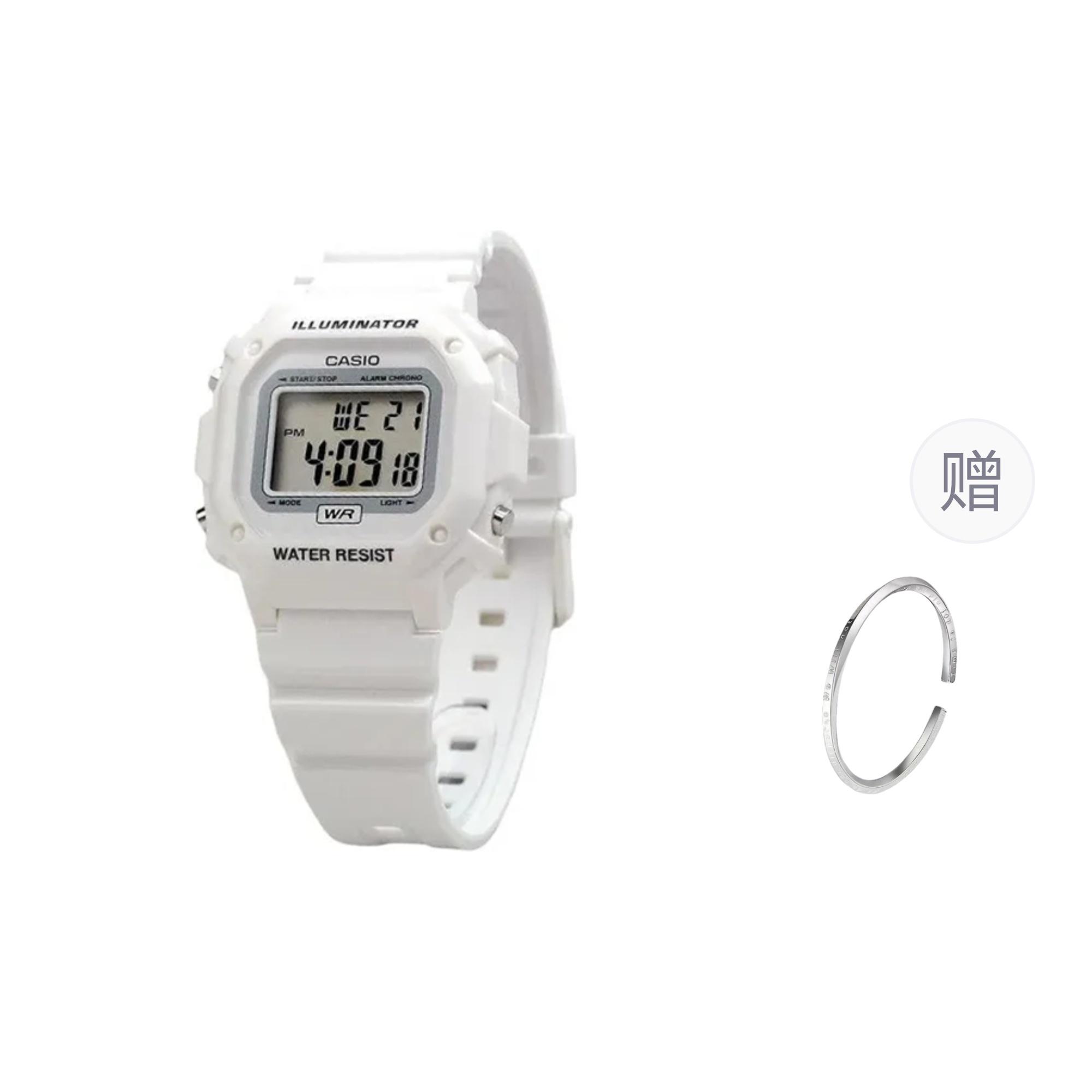 CASIO Women s Gray Watch F-108WHC-7BCF- Black