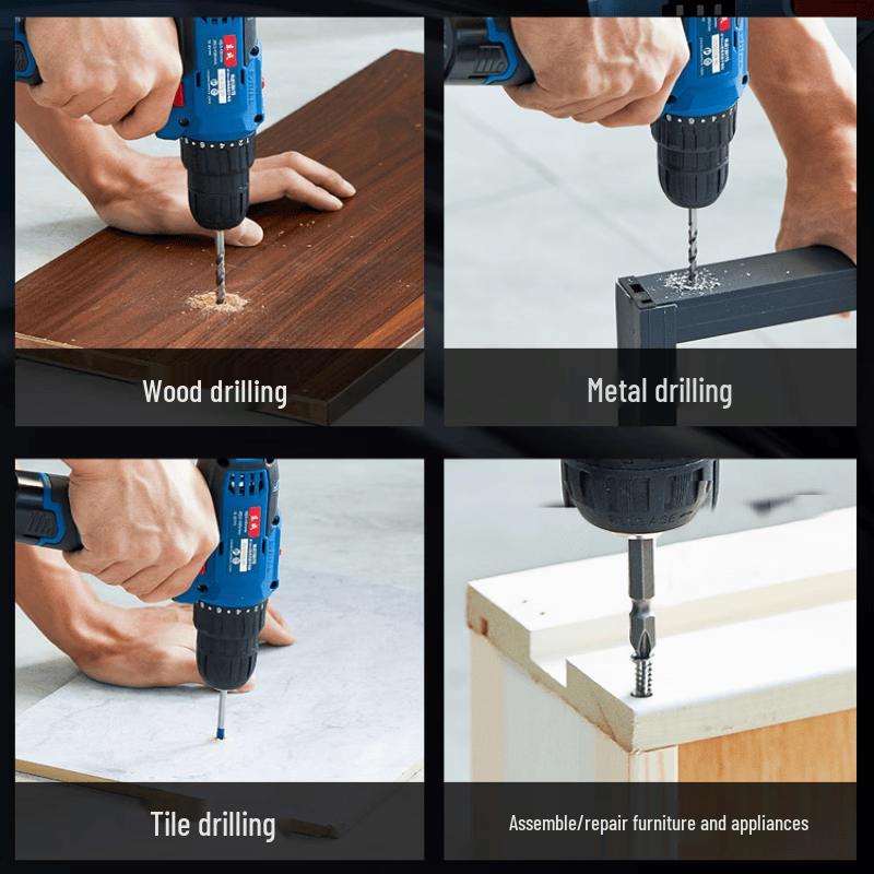 Dongcheng 16V Brushless Cordless Drill CN plug (adapter included)
