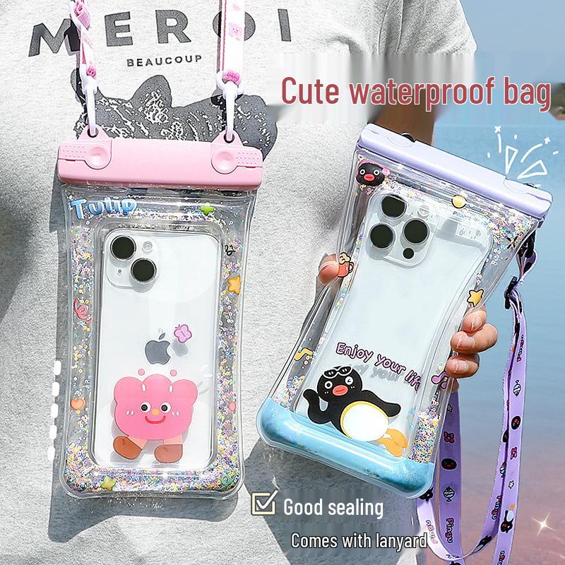 Universelle wasserdichte Touchscreen-Handytasche zum Schwimmen und Rafting