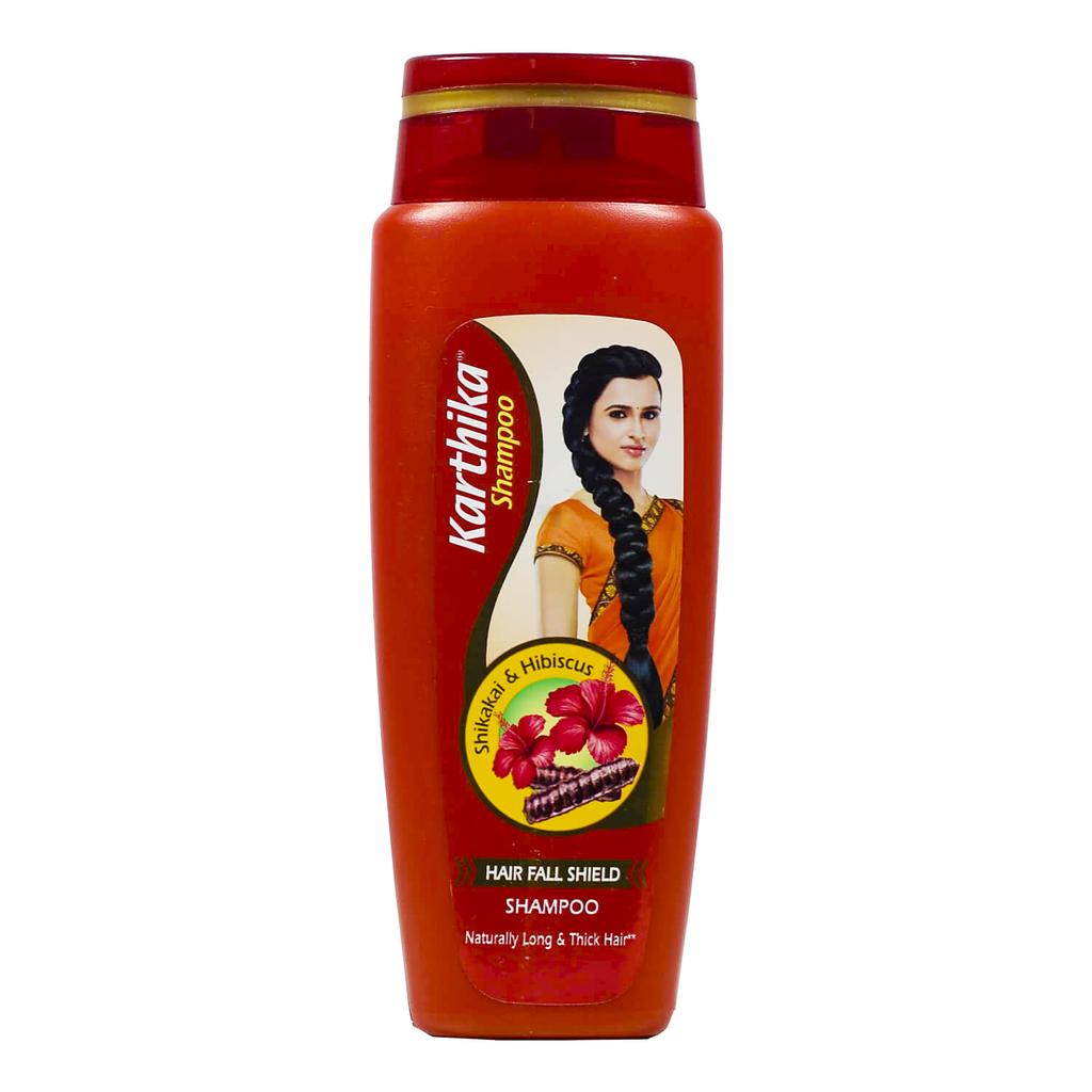 Karthika: Shampoo Against Hair Loss with Shikakai and Hibiscus 175ml