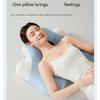 Ergonomic 3 In 1 Cotton Support Designed For Sleeping Backrest And Foot Pad