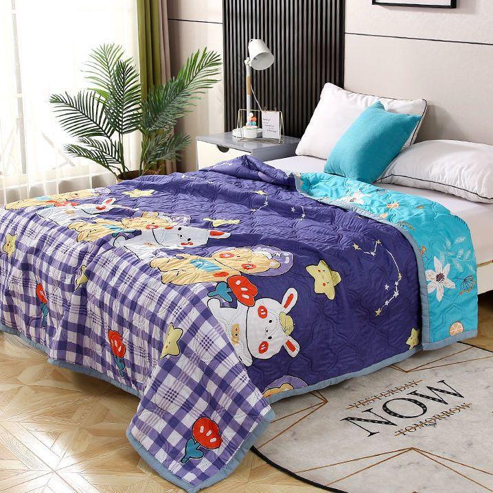 Summer Cooling Blanket Single Double Air Conditioner Thin Multi-layer Yarn Cotton Towel Blanket Comfort Blanket