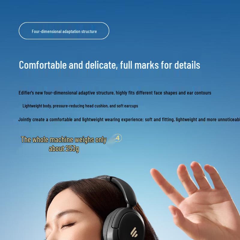 

Edifier Lark Pro Over-ear Bluetooth ANC Headphones