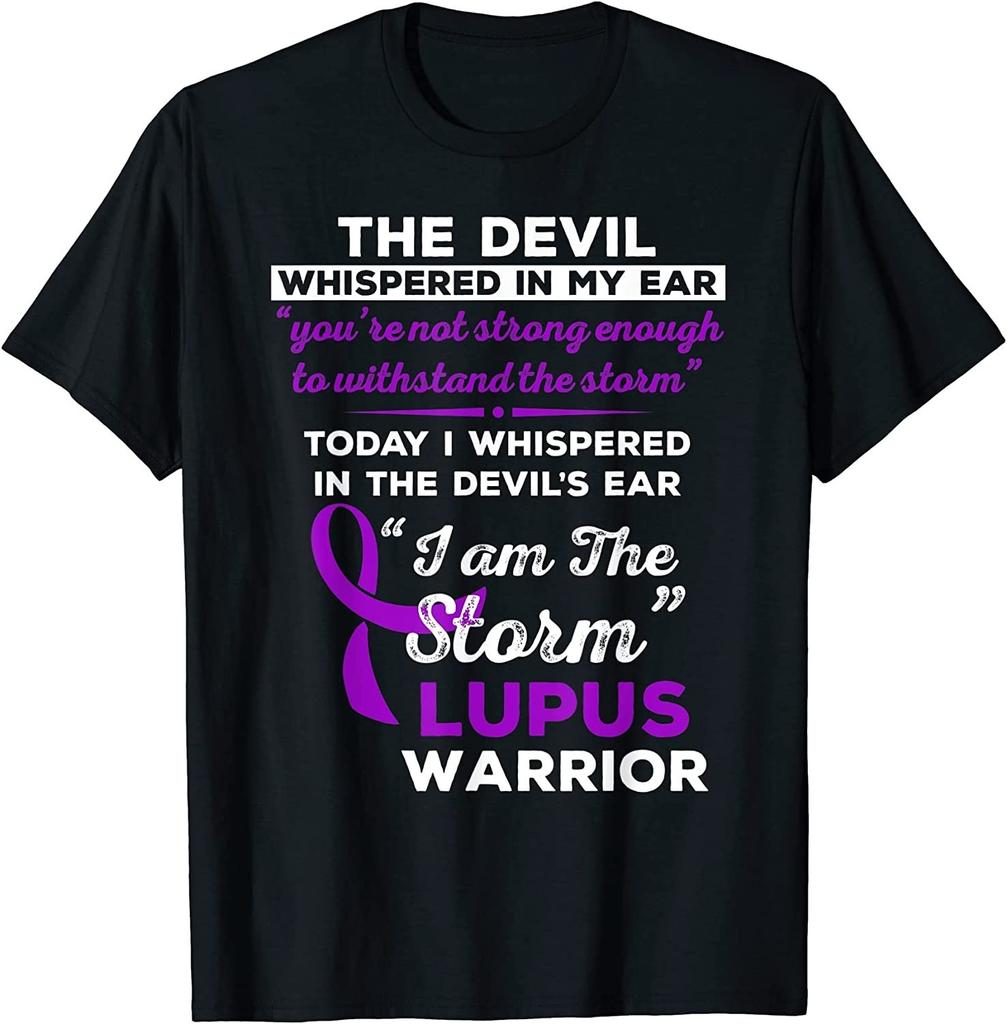 NEW LIMITED! I Am the Storm Lupus Warrior Support Motivation Tee - MADE IN USA