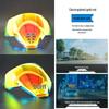 Universal Electroplated High-Definition Lens for Oni Mask Airflite Helmet - Tea Color, Day and Night Compatible