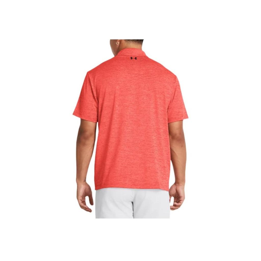Under Armour Comfortable Loose Fit Polo Shirt Men Tops Orange 1351131-608