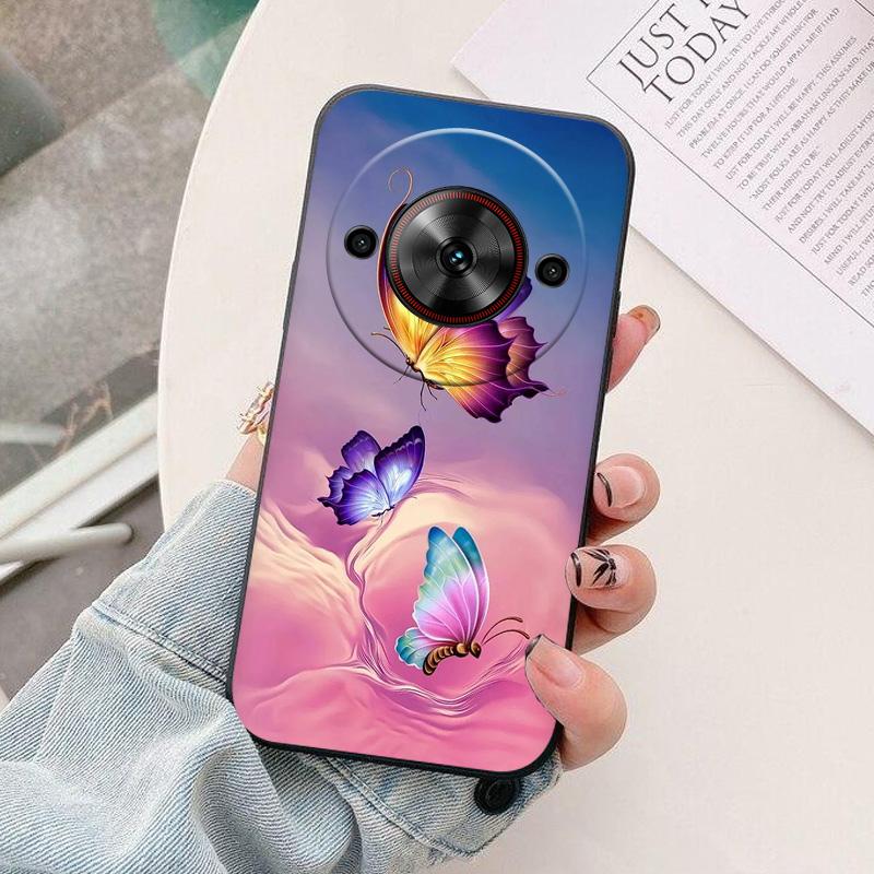 For ZTE Blade A75 5G Phone Case Astronaut Silicone Camera Protection Back Cover For ZTE BladeA75 5G Funda Colorful Coque A 75