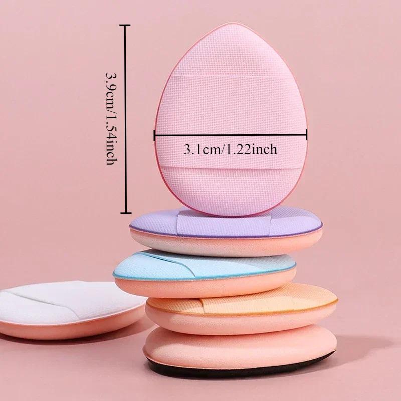 6pcs Finger Puff Little Finger Air Cushion Wet and Dry Fingertip Puff Concealer Cosmetic Tool Makeup Sponges Make Up Accessories