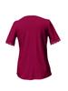2025 Summer European & American Square Neck Eyelet Jacquard Short Sleeve Women's Top