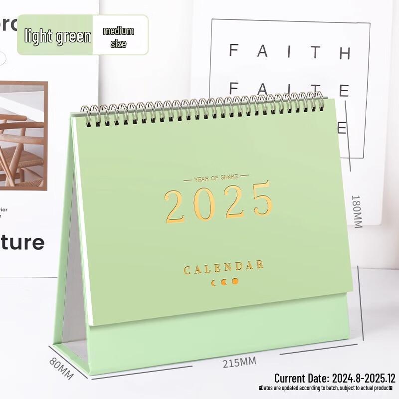 Miling 2025 Year of the Snake Creative Desk Calendar