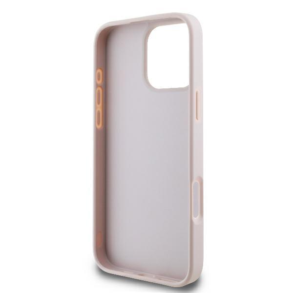 Guess Guhcp16L4Gmgpi Iphone 16 Pro6.3 Różowy/Pink Hardcase 4G Duże Logo