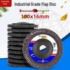 100 Flap Disc Grinder for Polishing & Buffing Stainless Steel Sanding Cloth Metal Grinding Wheel
