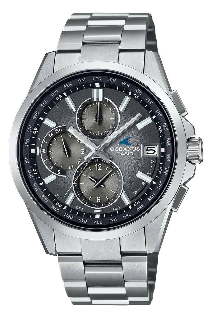 Casio Oceanus Watch Made in Classic Line Retro Tone Limited Edition of Solar Sapphire Silver (OCW-T2600RA-8AJF) Japan, Collection, 1,000,
