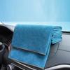 Microfiber Cleaning Towel Thicken Soft Drying Cloth Car Body Washing Towels Double Layer Clean Rags Car Accessories