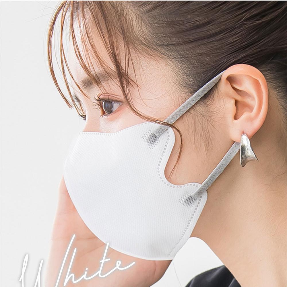 100er-Pack Masclub Japanische 3D Gesichtsstraffende Masken - Make-up-sicher & Einweg