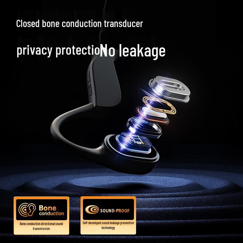 Philips Bone Conduction Open-Ear Sports Bluetooth Headset