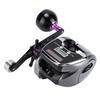 Waterproof Digital Display Baitcasting Reel 8.0:1 Speed Ratio 18+1 Bearing Number Fishing Reel Counter(Right Hand )