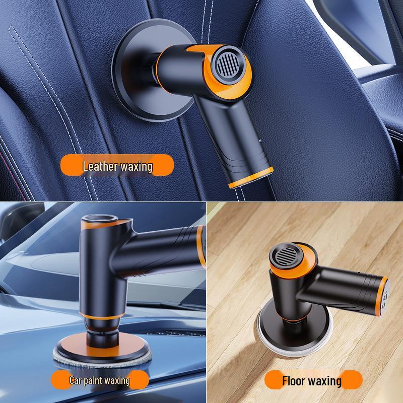 Cordless Electric Car Polisher & Waxer for Scratch Repair and Glaze Sealing