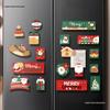 3D Christmas Fridge Magnets: Santa, Tree, Snowman & Reindeer Decorations