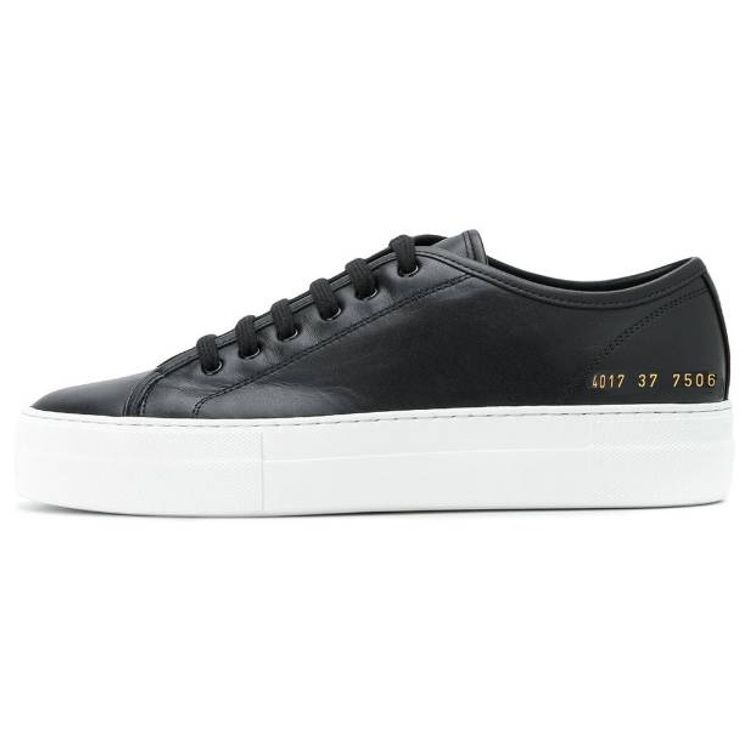

Common Projects Tournament Low Super Sole — Женские кроссовки черно-белые 4017-7506