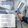 SHGO-For Automotive And DIY Projects Compatible HVLP Spray Paint Gun Kit-5 Nozzles Included 1000Cc Cup