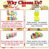 Color Dough Set Kitchen Creations Waffle Pizza Burger Maker Pretend Chef Toy Play Food Modeling Tools Kit with 12 Colors Wheat Doughs for Kids Girls