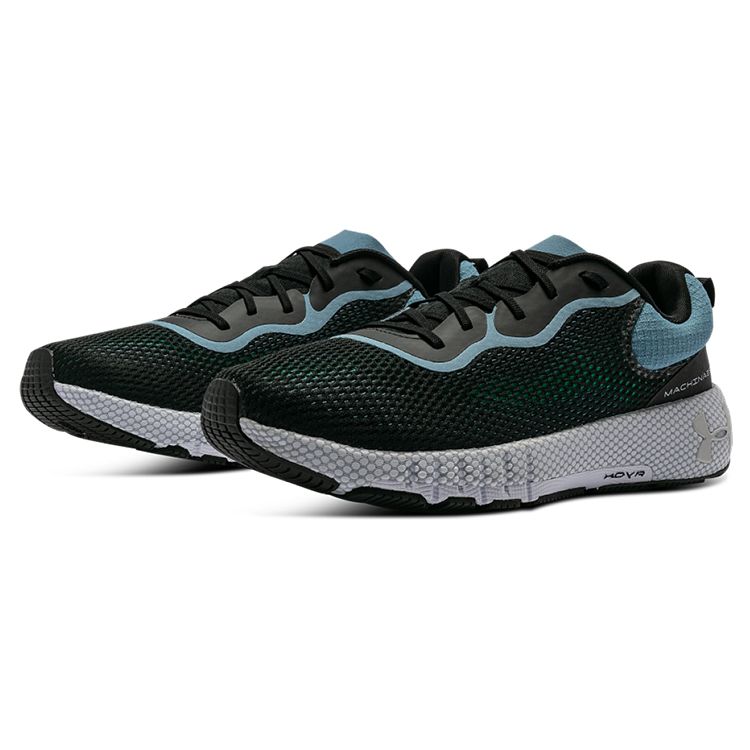 Under Armour HOVR Machina 2 SE Fabric Comfortable Versatile Low-Top Lifestyle Casual Shoes Men sneaker Black Blue 3024738-003