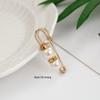 Pearl Waist Cinching Pin Set – Safety Pin Brooch for Women's Clothing