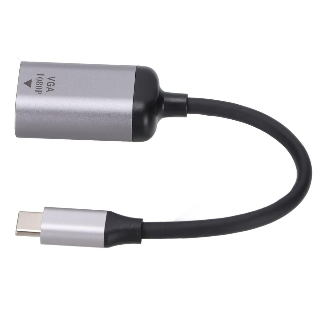 JORINDO USB C to VGA Adapter TypeC Male to VGA Female Wired Adapter for Windows