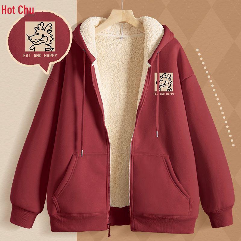 

Кардиган на молнии из овечьей шерсти - Утепленный, теплый для осени/зимы 2023 4XL