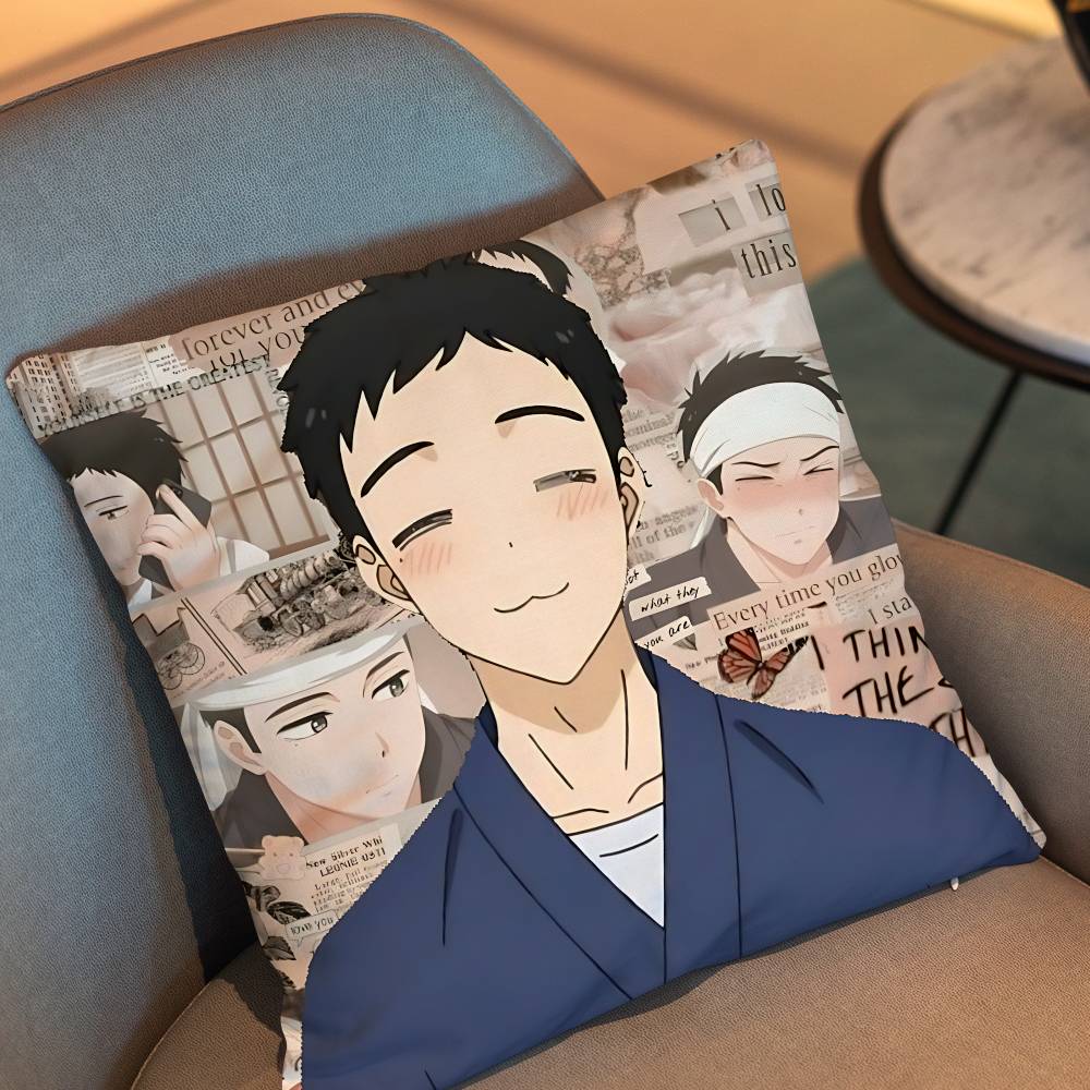 Süßer Marin Kitagawa Wakana Gojo Kissenbezug Geeignet für Sofa Auto Schlafzimmer Büro Kissen Dekorative Kissenhülle