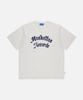Maenhatanlekojeu Mr 2-Tone Logo T-Shirt - Gray