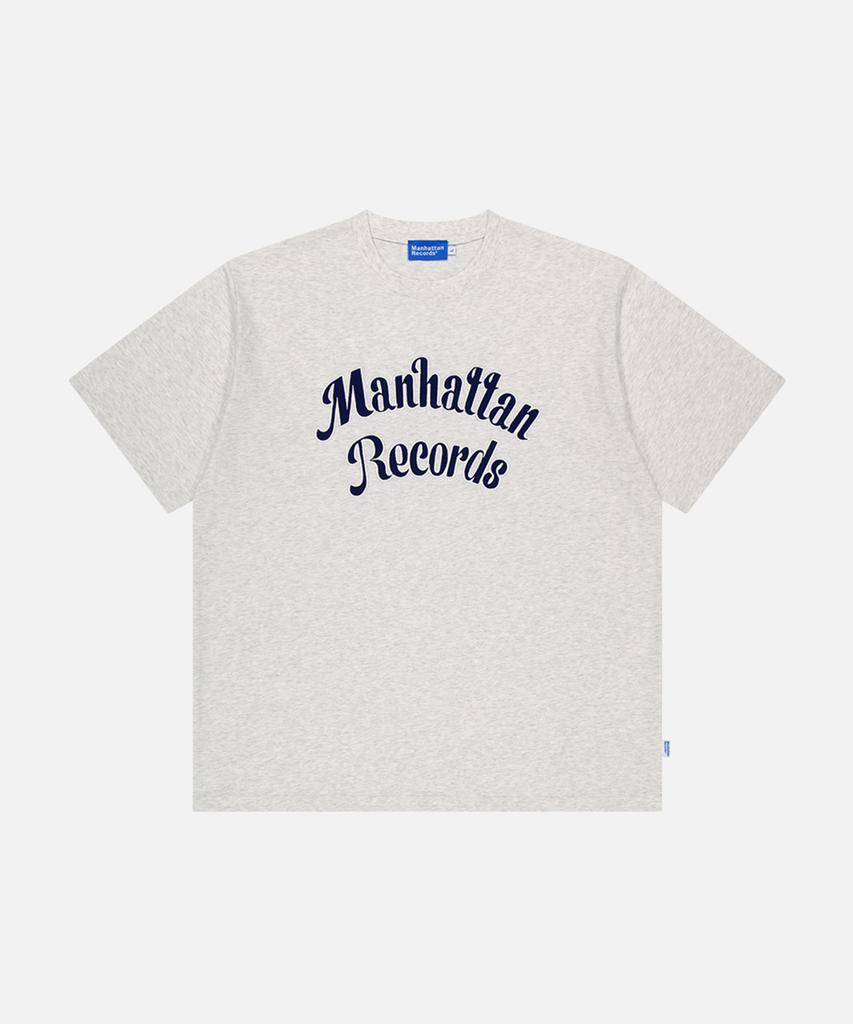 Maenhatanlekojeu Mr 2-Tone Logo T-Shirt - Gray