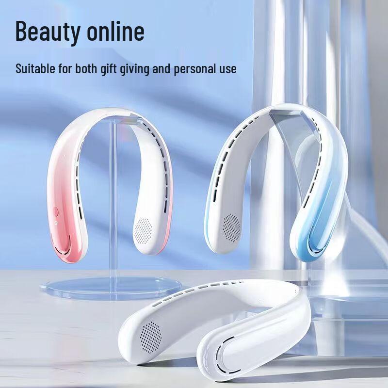 Tragbarer USB-Wiederaufladbarer Nackenventilator