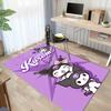 1pc Kuromi Cute Cartoon Rug for Room Decor - Perfect Gift| Office Carpet | Outdoor Rug| Birthday Presentz182