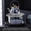 Handun Glass Tea Stove & Ceramic Pot Set