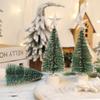 Mini LED Christmas Tree with Glowing Pine Needles - Desktop Ornament and Gift